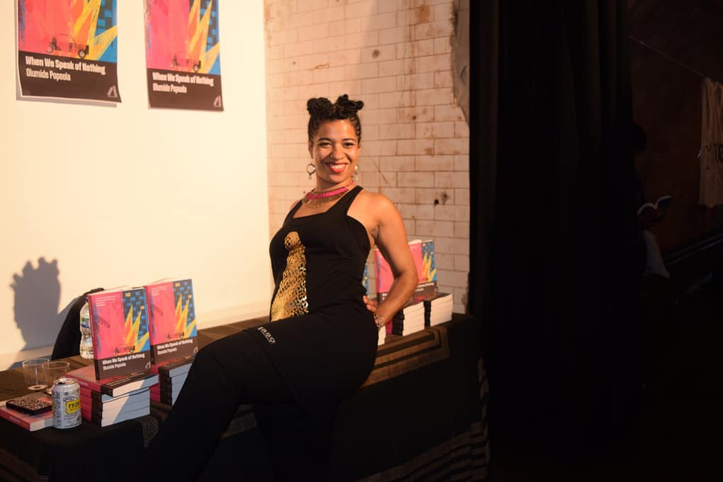 When we speak of Nothing Book launch party with Olamide Popoola