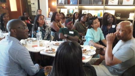 Book launch party with Ayesha