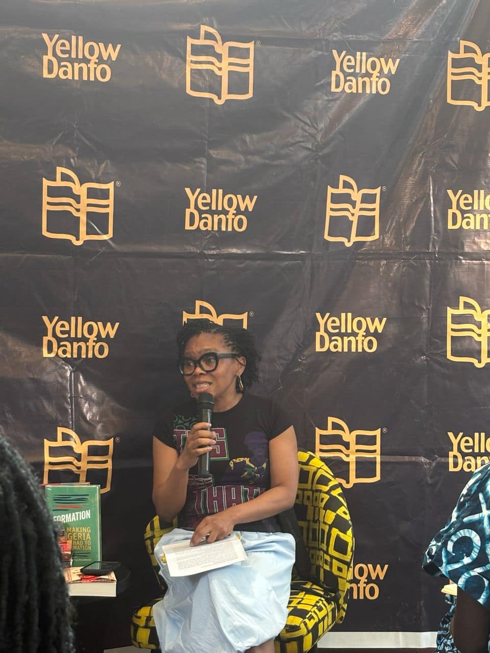 Publishing Director Bibi Bakare-Yusuf at the Abuja Pitch Event